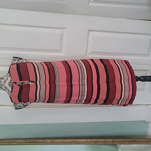 Ann Taylor Striped Mod Shift Dress - Picture 6 of 10